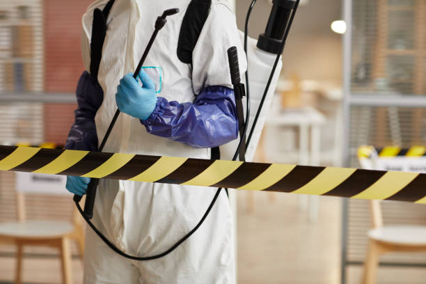 Professional Biohazard Cleanup technician working in Winterville, GA